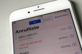 ping-anrufe liste